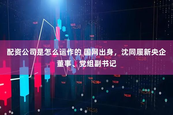 配资公司是怎么运作的 国网出身，沈同履新央企董事、党组副书记